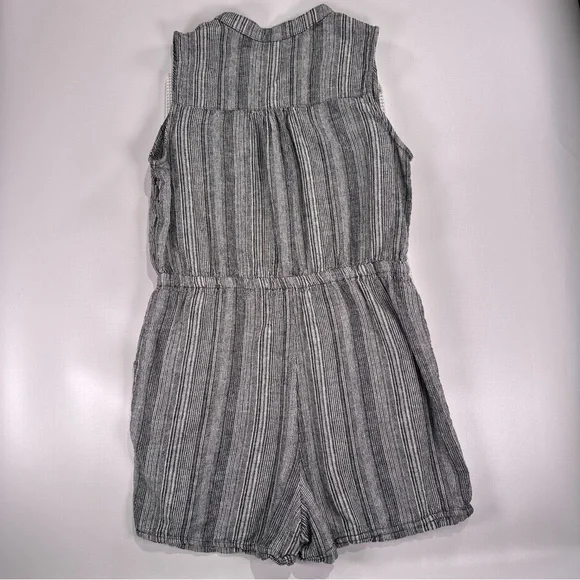Kelly Renee Sleeveless Striped Jumpsuit Womens Size L Minimalist. - Picture 4 of 10